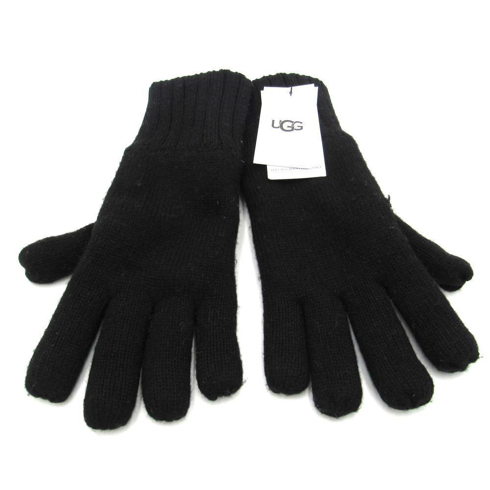 UGG KNIT MEN'S GLOVE WITH PALM PATCH SZ S/M